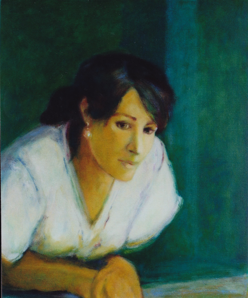 50 x 60 cm, olie