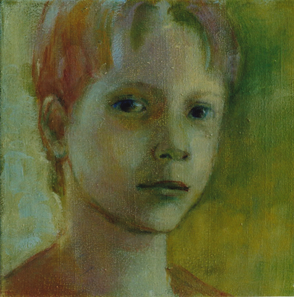 20x20 cm, olie