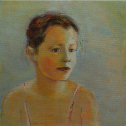 30 x 30 cm olie