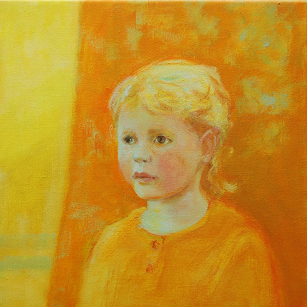 30 x 30 cm, olie
