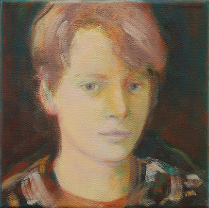 20 x 20 cm olie