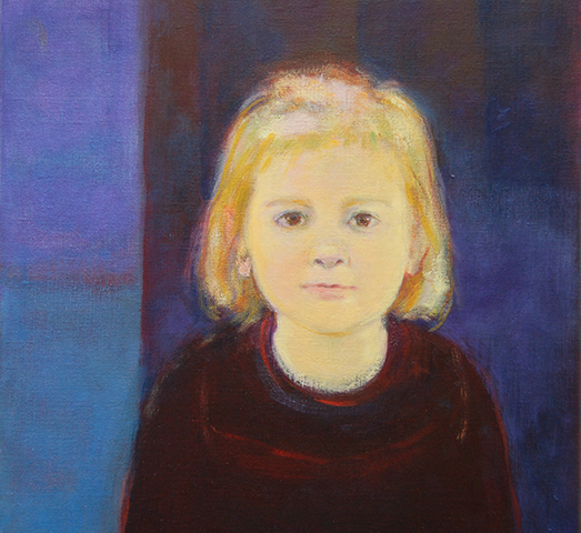30 x 30 cm, olie