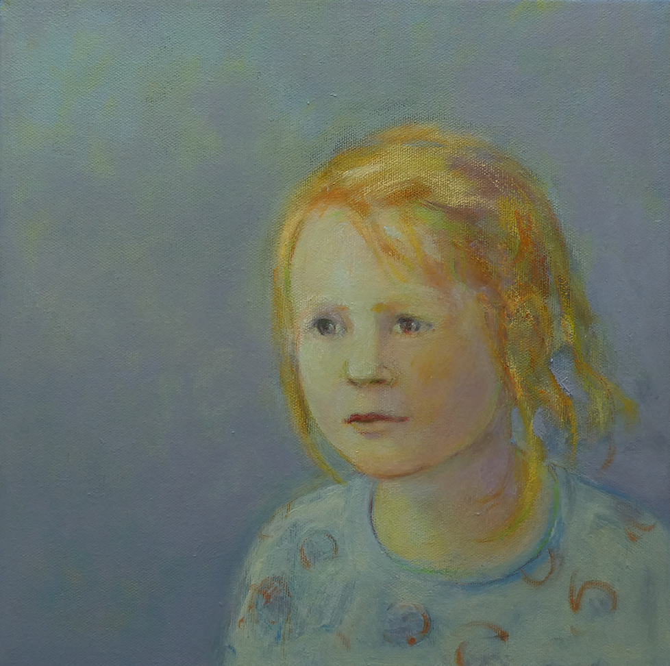 30 x 30 cm, olie