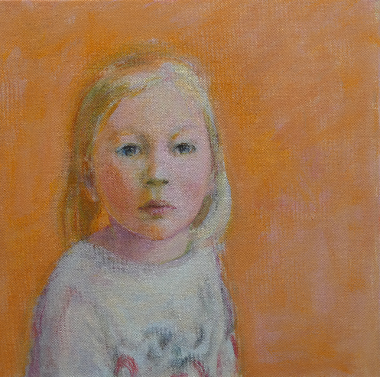 30 x 30 cm olie