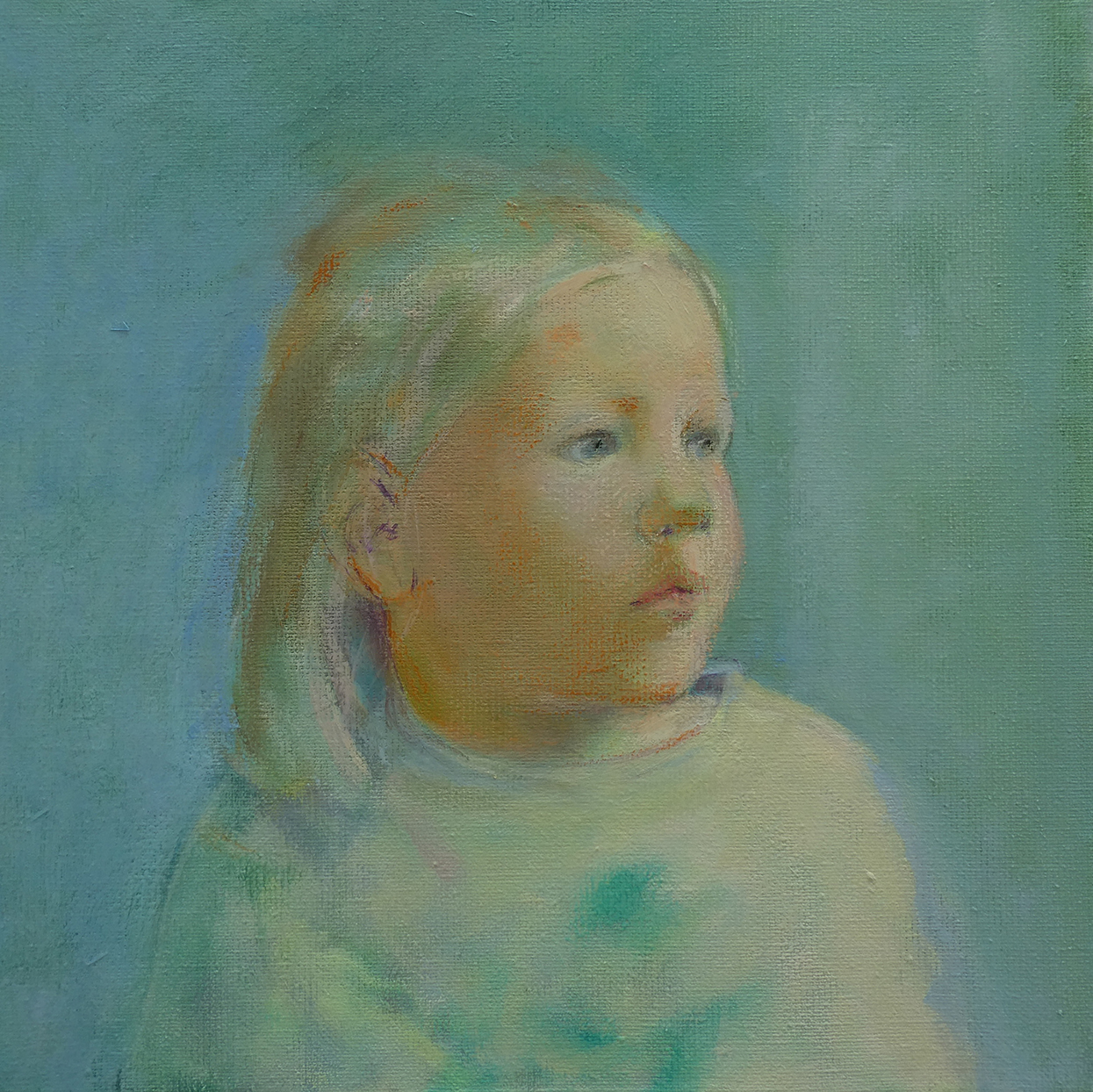 30 x 30 cm, olie