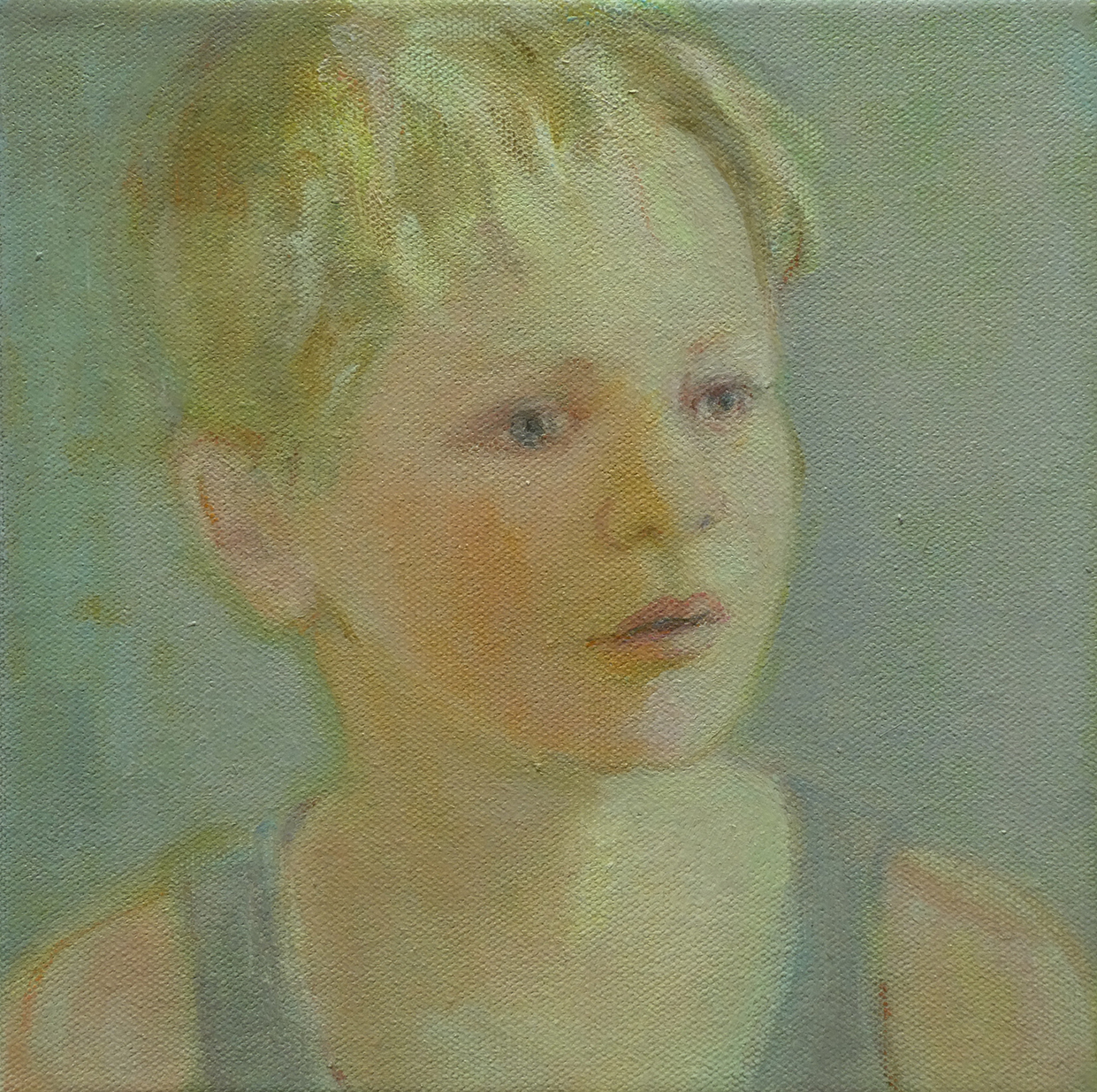 20 x 20 cm olie