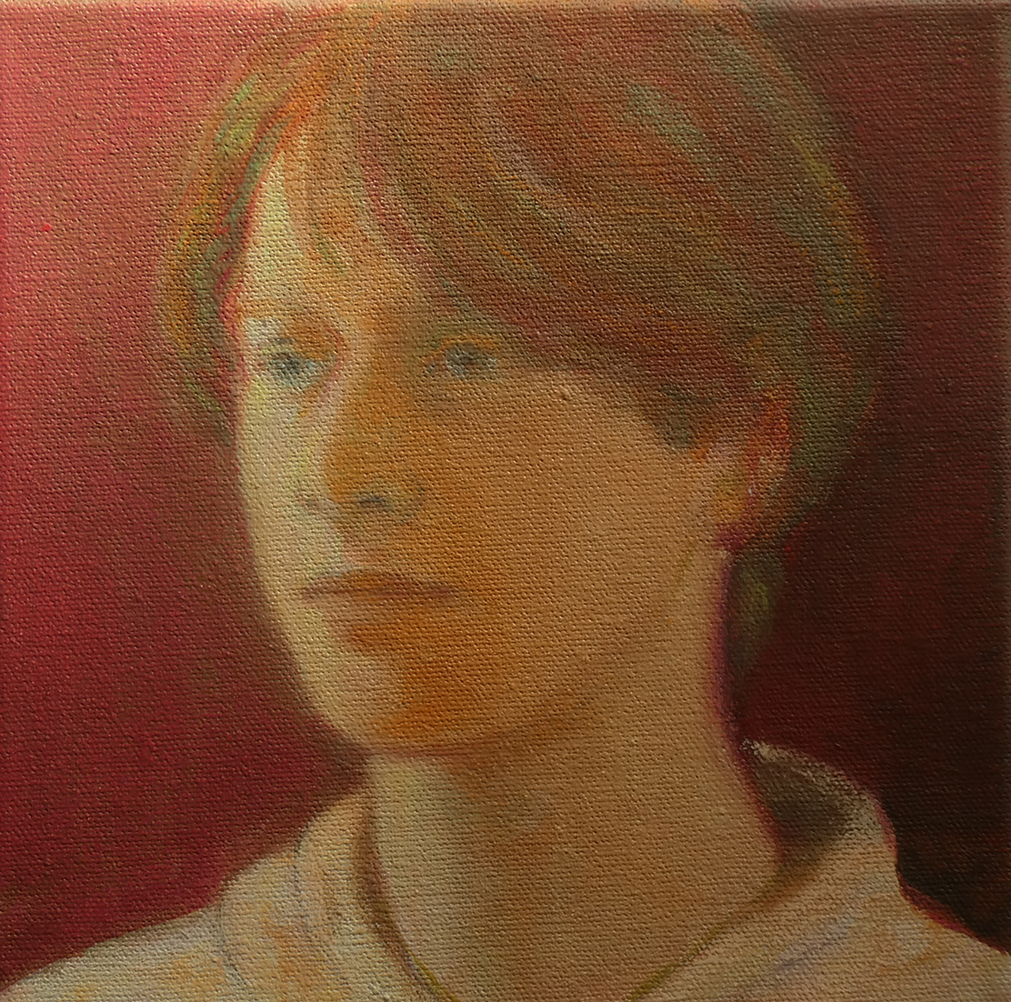 20 x 20 cm, olie