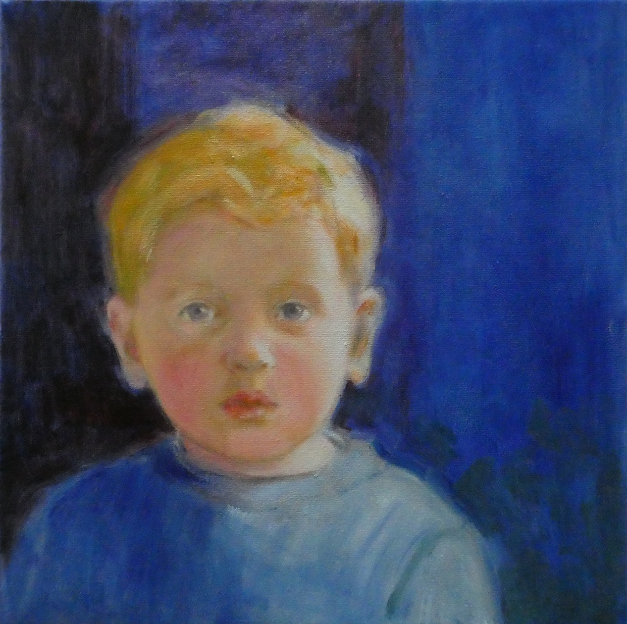 30 x 30 cm,  olie